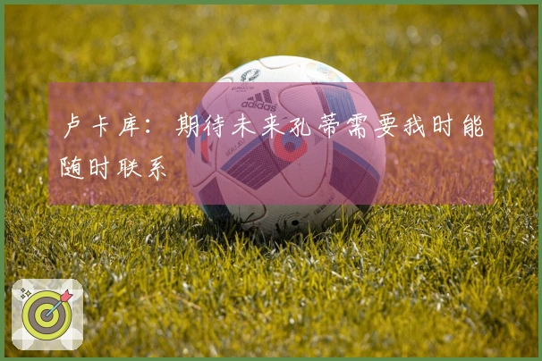 卢卡库：期待未来孔蒂需要我时能随时联系